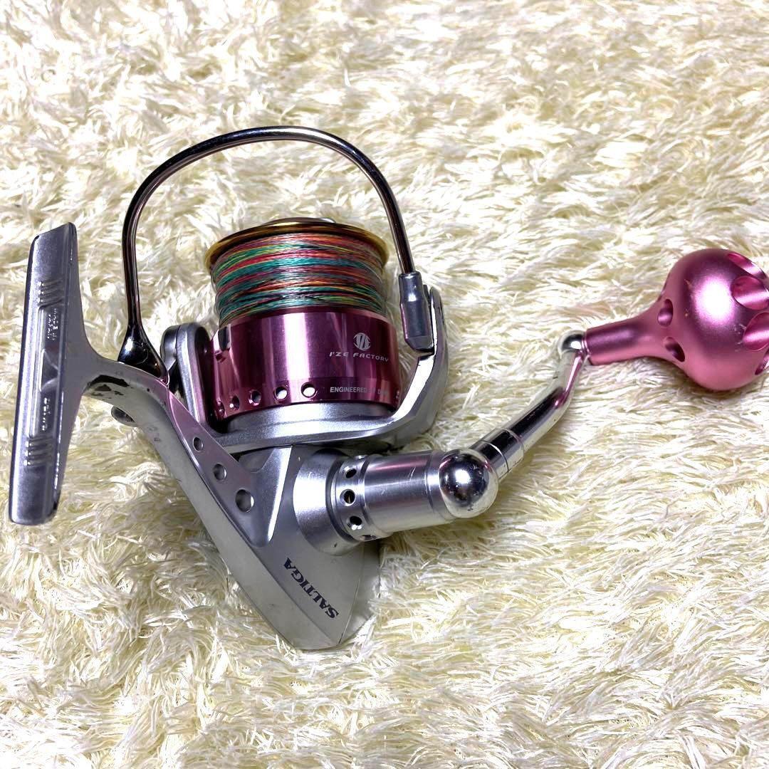 daiwa ダイワ　SALTIGA ソルティガ 4500 IZE FACTORY daiwa SALTIGA 4500 IZE FACTORY USED C Spinning reels 00 | eBay