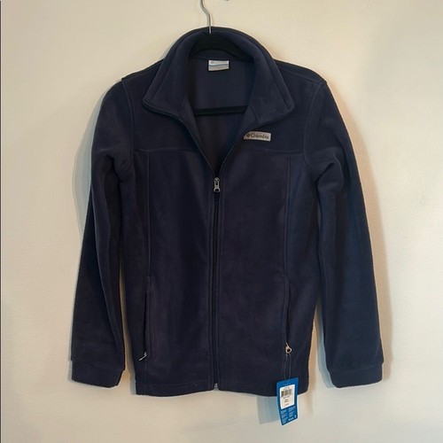 Columbia Youth Large Jacket Navy Fleece NWT
