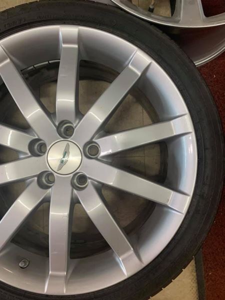 19" 19X8.5 ASTON MARTIN DB9 2004-2012 FRONT OEM Factory Wheel Rim 4G43-1007-AB