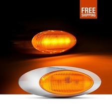 6-58 4 Led Amber Marker Light Kit With Bezel. Replaces Grote 45583 6-58 4 Led Amber Marker Light Kit With Bezel. Replaces Grote 45583