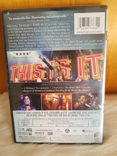 MICHAEL JACKSON'S THIS IS IT DVD DISCOVER THE MAN YOU NEVER KNEW NEW - Image 4 of 4