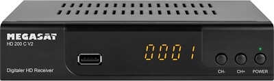 Megasat HD 200 C V2 HD200C HDTV Kabel Receiver  HDMI Scart- NEU.