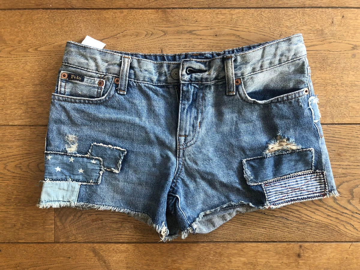Denim shorts size best sale 14