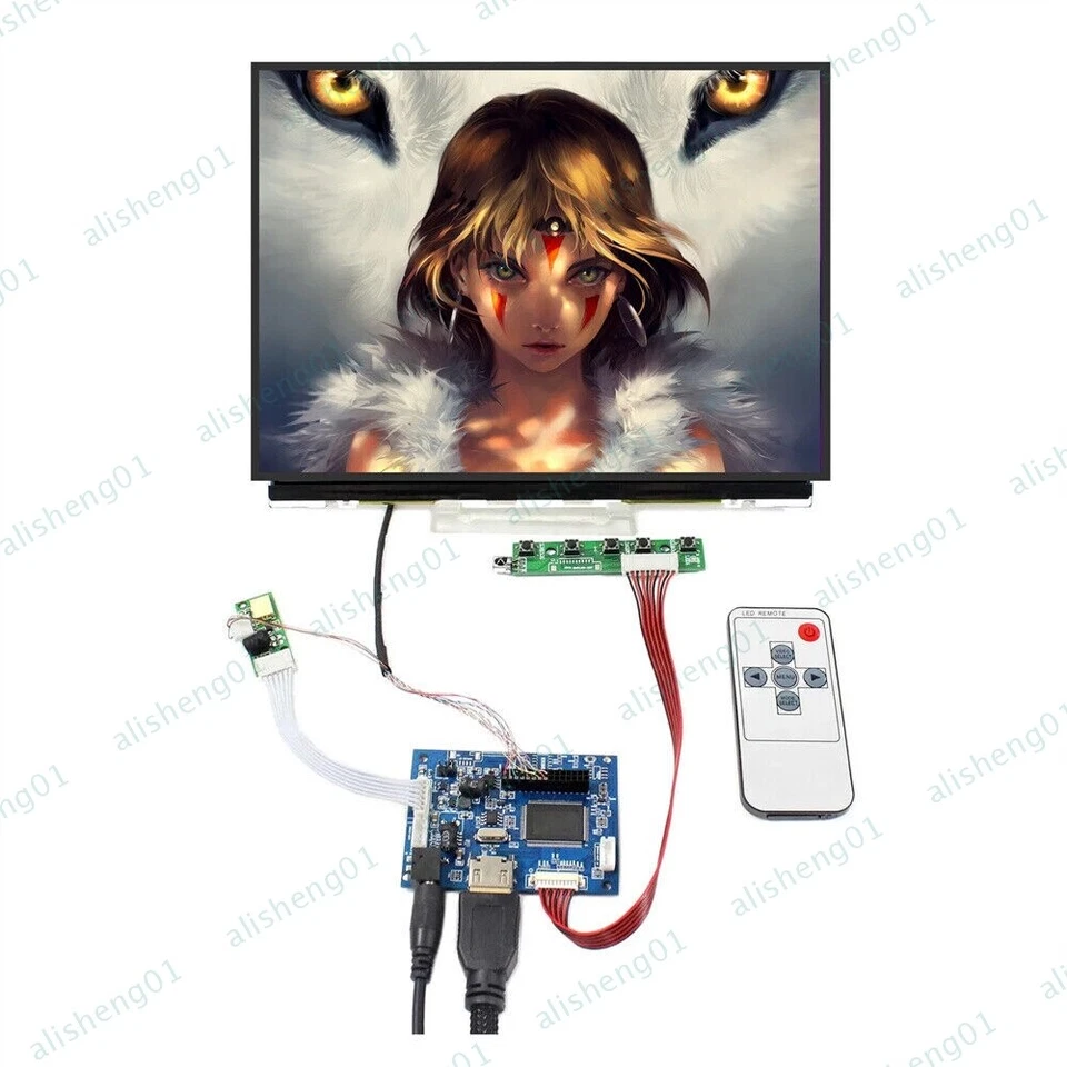 10.4" LTD104EDZS 1024x768 4:3 LCD Screen with HDMI LCD Controller Board - Image 2 of 4