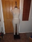 Full Body Women's Linen Dress Form Mannequin 41" Waist