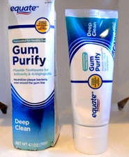 Deep Clean Gum Purify Toothpaste with Fluoride, 4.1 oz (116g)