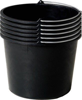 23 x Baueimer 20 Liter Schutteimer Mörteleimer Wassereimer Profi Streu