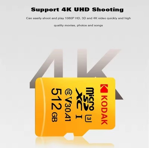 🔥Micro SD Card 64GB KODAK UHS-I U3 V30 A1 Ultra Performance 4K Full HD - Picture 7 of 9