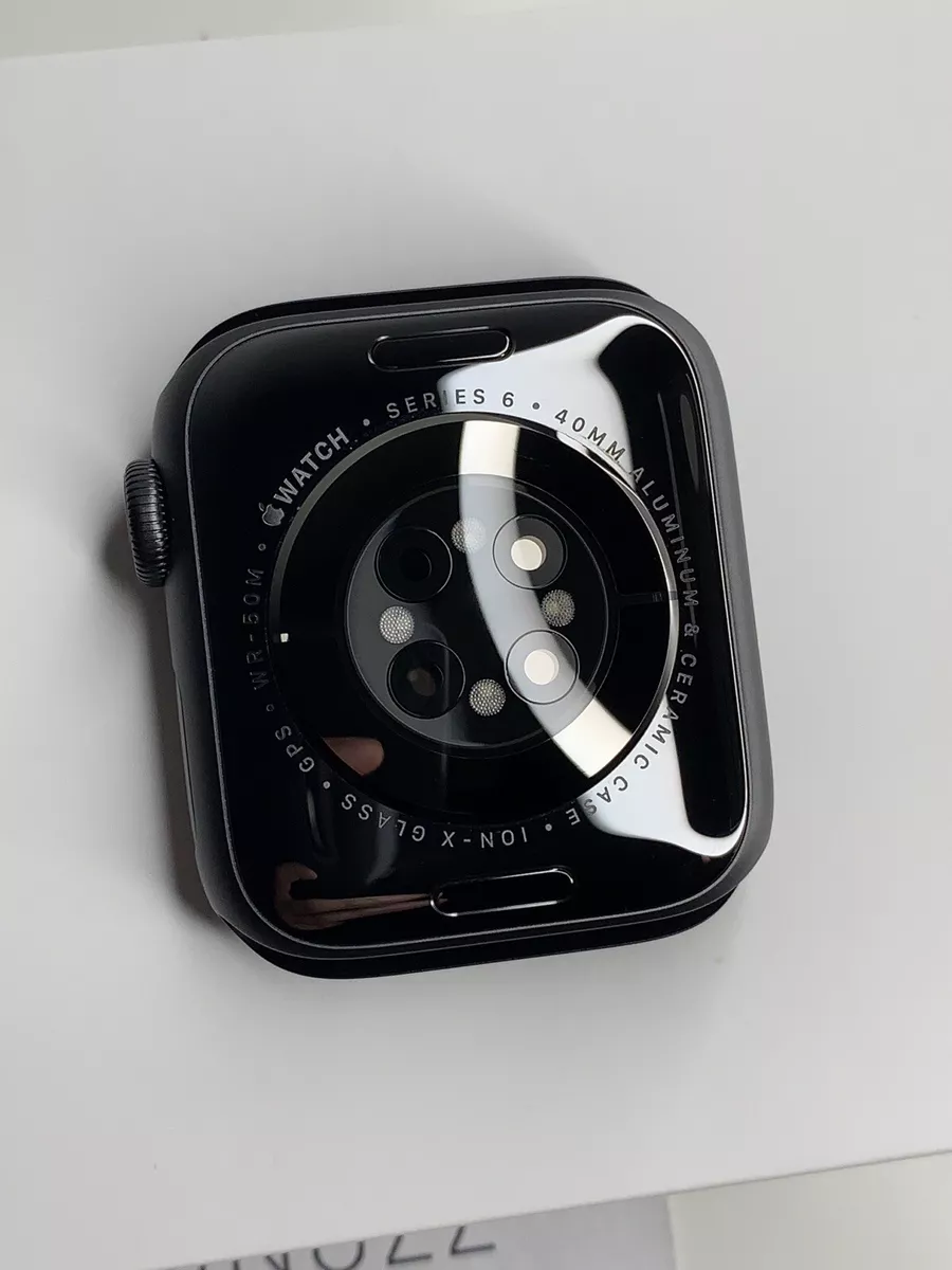 Apple Watch Series 6 44mm GPS + Cellular Aluminum case Preto - Apple