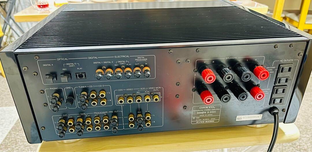 アンプ Onkyo Amply Integra A-2001 Onkyo Integra A-2001 Integrated Amplifier High-End Vintage