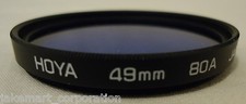 Camera Lens Hoya 49mm 80A