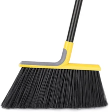 KeFanta Outdoor Broom for Floor Cleaning,58" Heavy-Duty Yellow 