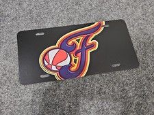 Indiana Fever Alternate F Logo Custom License Plate Car Front Tag Sign UV Print