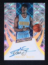 2015-16 Panini Revolution Rookie Auto Emmanuel Mudiay #10 Auto 0l5n
