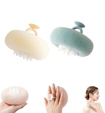 2 PCS 2-in-1 Sunflower Bath Super Soft Sunflower Suction Cup Bath Exfoliating...