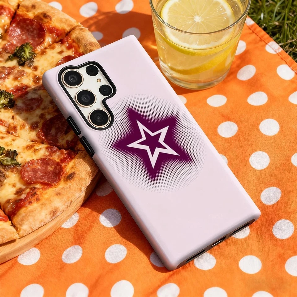 Funda Pop Art Estrella Púrpura para Samsung Galaxy S20 S23 S24 S25 Plus Ultra 5G Foto 3 de 4