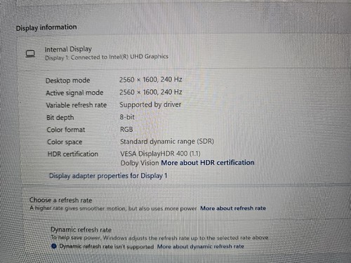 Legion Pro 5 16IRX8 16-inch i7-13700HX RTX 4070 16Gb RAM 1Tb 240HZ Win 11 Pro - 第 6/10 張圖片