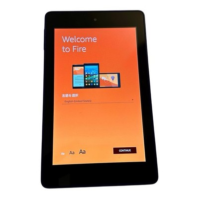 Amazon Fire HD 6 Tablet 4th Generation 8GB Cobalt Tested Works Factory Reset