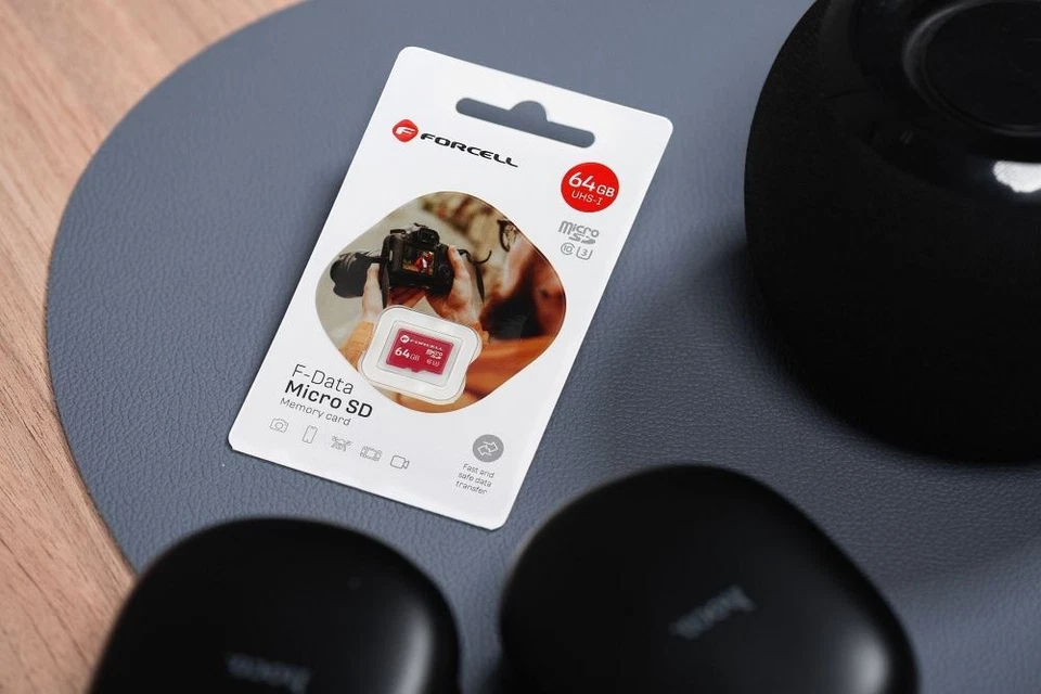 FORCELL MEMORY CARD F-DATA MICROSD HC 64 GB CLASSE 10 UHS-I SPEED 100MB/ 7942A0A - Immagine 3 di 4