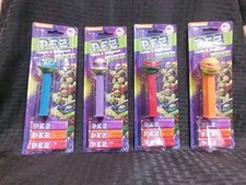 2014 Teenage Mutant Ninja Turtles PEZ Candy Dispensers Complete Set Sealed "New"