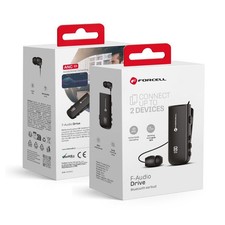 Forcell Auricolare Mono Clip Bluetooth F-drive Per Blackberry Key2 Le Cubot A5