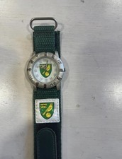Norwich City Football Club Logo Watch Rare Collector Item