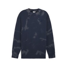 PUMA Downtown Re: Place Crew Neck Sweatshirt Mens Blue 62676414