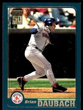 Brian Daubach 2001 Topps #434 Boston Red Sox MLB READ FREE SHIPPING AutographDen