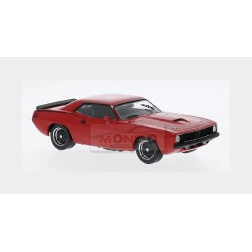 1:43 IXO Plymouth Barracuda Coupe 1970 Red CLC592N.22 - Immagine 2 di 2
