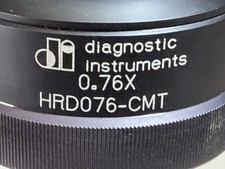 Diagnostic Instruments 0.76x Microscope Camera Adapter HRD076-CMT FOR PARTS
