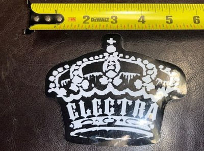 Vintage ELECTRA Bicycle Co. Crown DECAL Sticker 