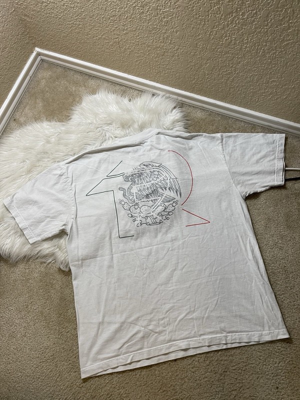 Fuerza Regida Tour Merch Tee Men’s L Heavyweight Boxy Streetwear Shirt