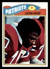 1977 Topps #188 Leon Gray Patriots RC