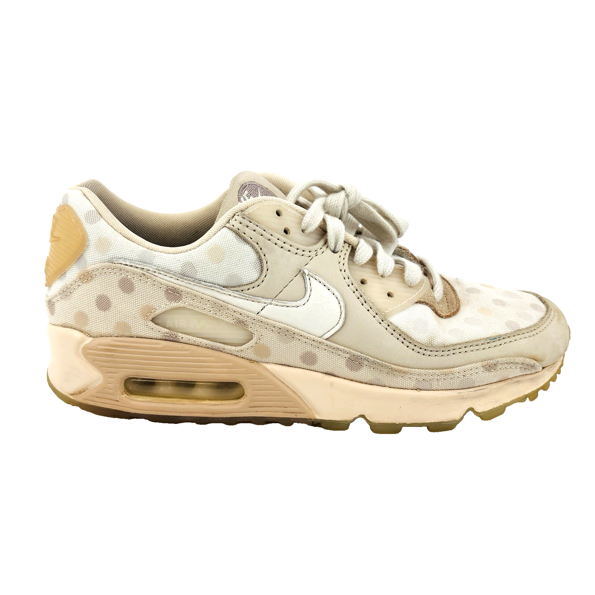Mens (Womens 9) Nike Air Max 90 Polka Dot Shimmer Sand
