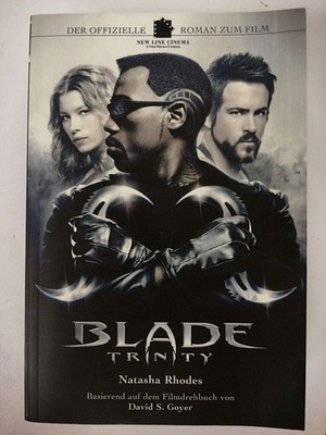 Natasha Rhodes - Blade Trinity - Buch zum Film - Dino Verlag TB | K560-13 Natash