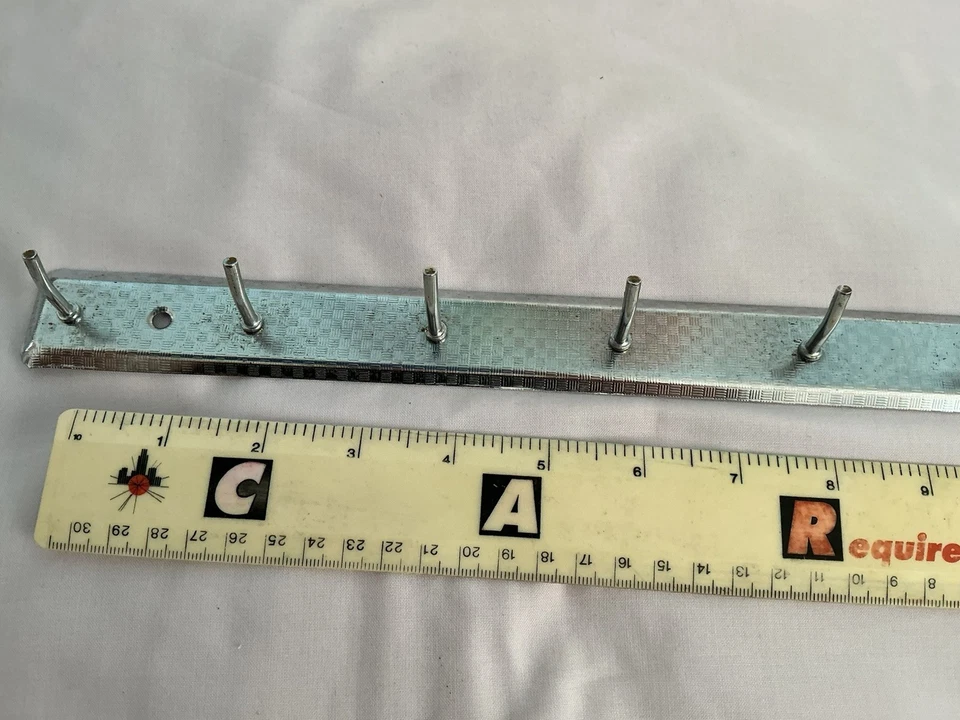 1970s Prestige, Kitchen Utensil, Stainless Steel Wall Rack - Image 2 of 4