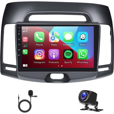 #ad #ad 9quot; Car Radio Hyundai Elantra 2006 2010 CarPlay Android Auto GPS Backup Camera $212.99