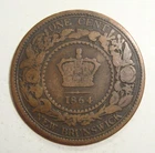 New Brunswick Large Cent coin from a recent eBay sale