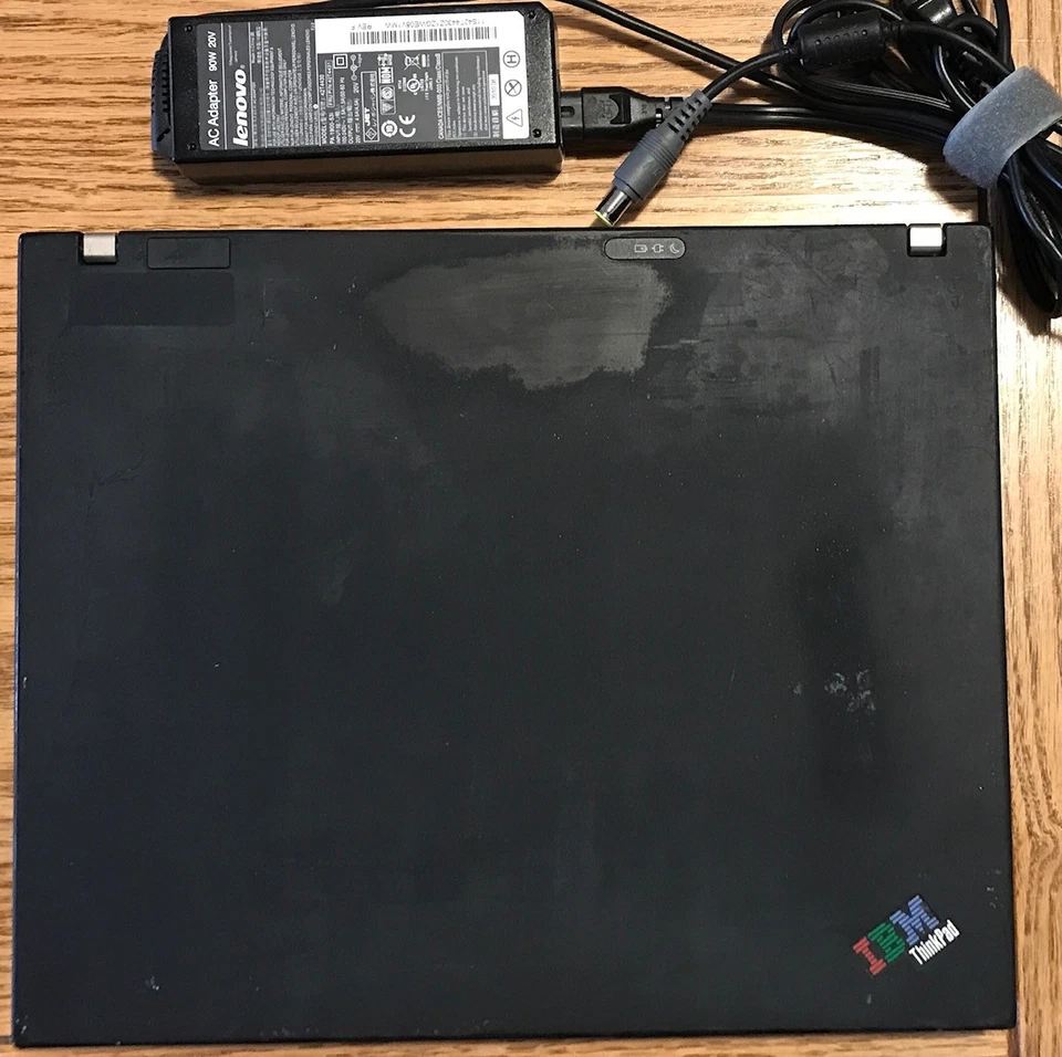 IBM Thinkpad T60 14" - ATI, 1024x768, 1.8ghz, 2gb, 80gb HDD, complete. - Image 2 of 4