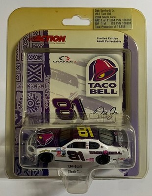 1/64 Action #81 Dale Earnhardt Jr Taco Bell 2004 Chevrolet Monte Carlo NASCAR