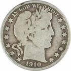 1910 Barber Silver Half Dollar VG Uncertified #210
