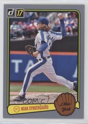 2017 Panini Donruss Retro 1983 Gray Border 169/199 Noah Syndergaard #RV-22 no9