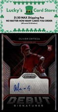 2022 Panini Prizm #DS-OO Oliver Ortega Debut Signatures Rookie Auto