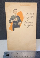 Pamphlet "CARD TRICKS for the Amateur Magician" US Playing Card Co, Ohio, 1920s