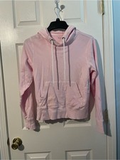 Athleta Light Pink Women's Pullover Hoodie with Kangaroo Pocket