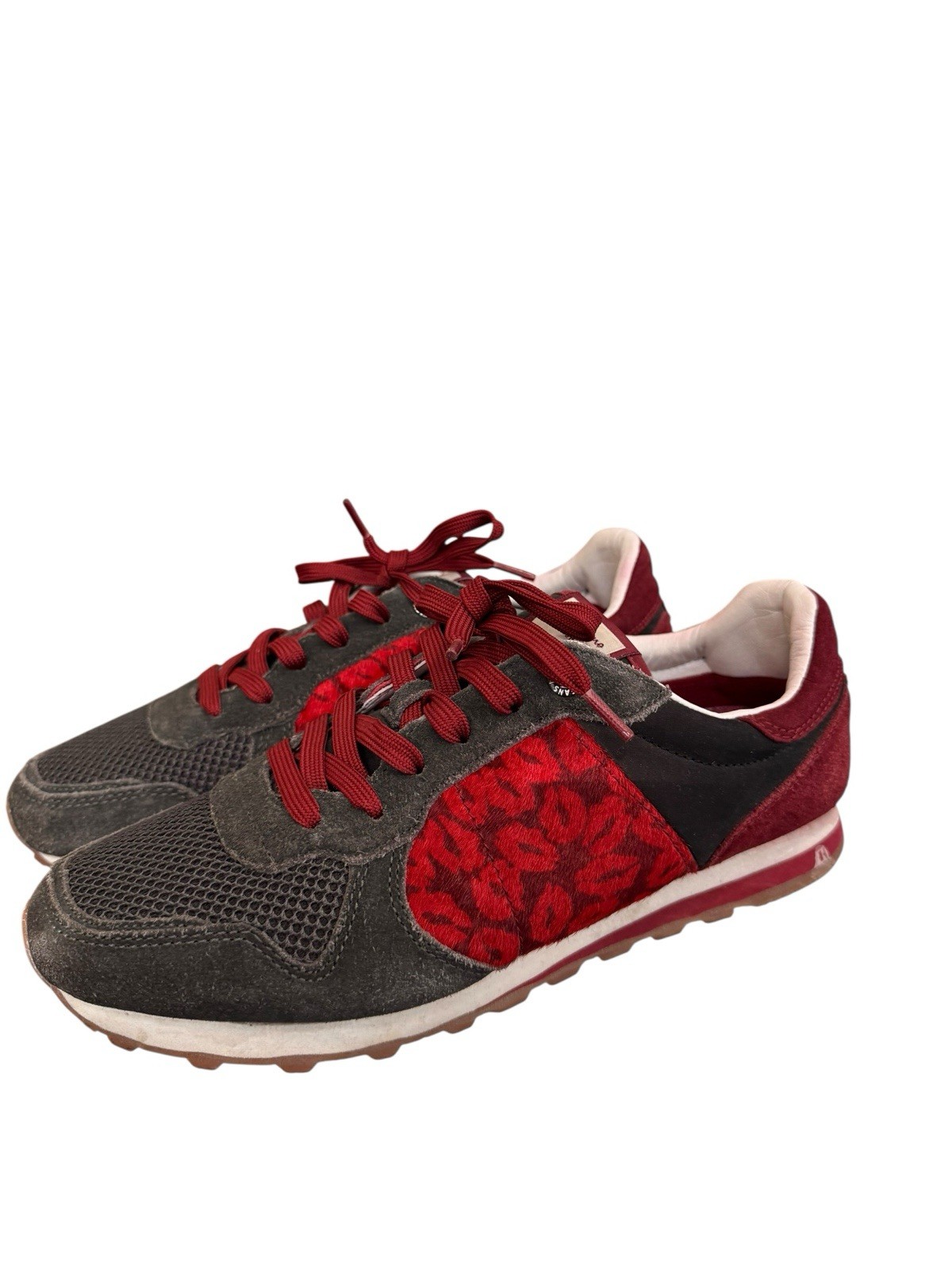 Womens Trainers Sneakers Size 9 (eu 40) Pony Hair Animal Pri