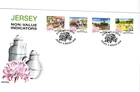 1998 JERSEY - NON-VALUE INDICATORS FDC FROM COLLECTION V17
