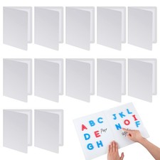 12 Pcs Folding Magnetic Dry Erase Activity Boards Foldable Magnetic Board Dry...