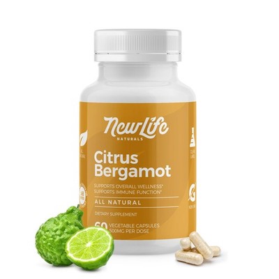 NewLife Naturals Citrus Bergamot Supplements 500 MG - Heart Health - Supplement
