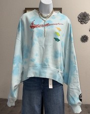 Nike Loose Fit CROPPED Crewneck Sweatshirt DM1569-474 Size M NWT